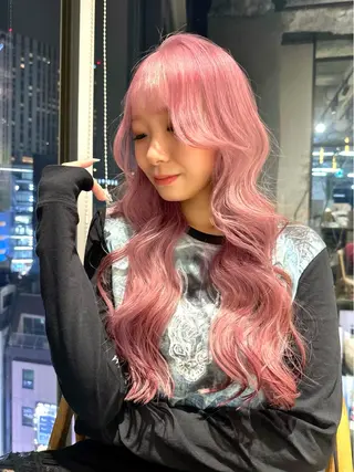 ロング カラー ハイトーン/ショート /akane🐰♥️のヘアスタイル