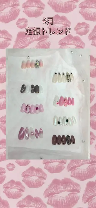 ネイル 富岡 妃奈のネイルデザイン