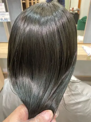 セミロング satoshi 恵比寿美容師のヘアスタイル