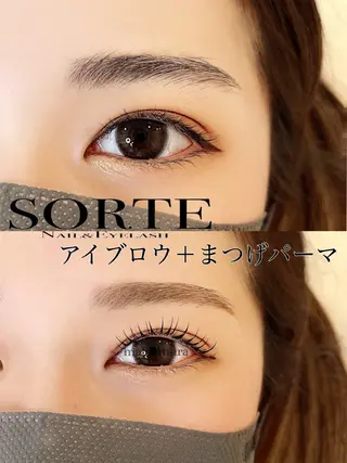 マツエク・マツパ Nail&Eyelash salon SORTE所属・eyelash SORTEのマツエク・マツパデザイン