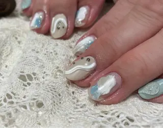 ミディアム m kaori𓃟のネイルデザイン