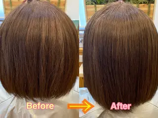 ミディアム 島袋 寧々のヘアスタイル