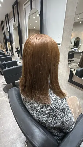 ミディアム 森本峻介 ボブ/透明感カラーのヘアスタイル