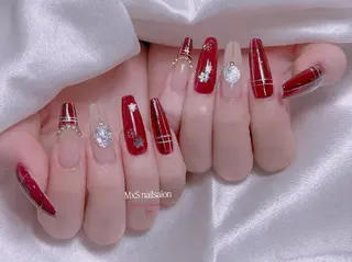 ネイル MxS Nail(長さだし/フィルイン/マグネット/韓国ネイル/ワンホンネイル/ワンカラー)所属・MxS リィリィのネイルデザイン