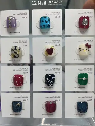 ネイル JOJOネイル所属・JOJO ネイルのネイルデザイン