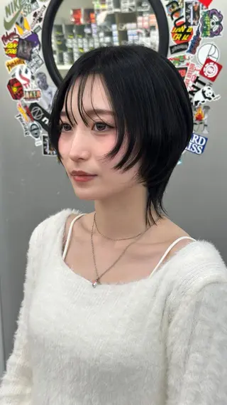 ショート 大井 あんずのヘアスタイル