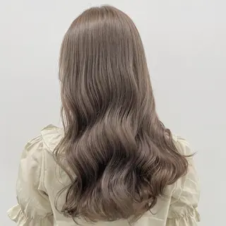 ロング カラー ヘアアレンジ ダブルカラー 韓国ヘアKYONのヘアスタイル