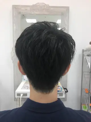 メンズ ショート、ボブ/ 川鍋薫のヘアスタイル