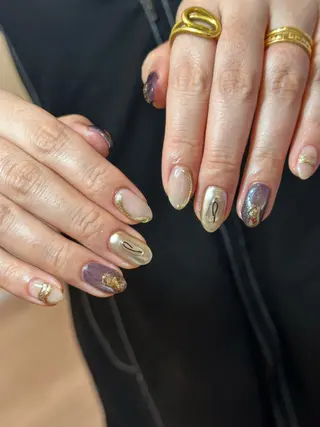 ショート nailsalon k所属・kawakita shinaのネイルデザイン