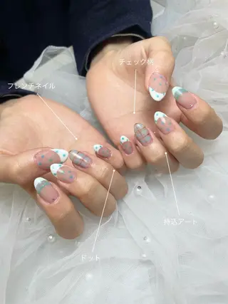 ネイル S LOUNGE NAIL所属・パーツたくさん🍓 SUMIのネイルデザイン