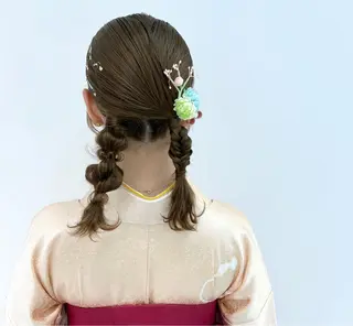 ヘアアレンジ 🌈 YUUNA🌈のヘアスタイル