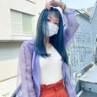 ロング カラー 大宮 / ボブ特化 永井竜也のヘアスタイル