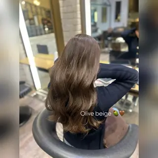 ロング カラー 高橋 奏のヘアスタイル