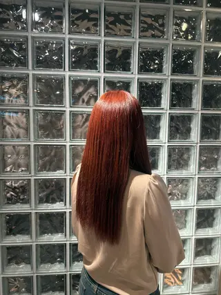 カラー 木村 柚伊のヘアスタイル