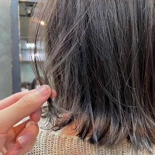 ミディアム カラー ヘアアレンジ tane.所属・【ダメージレス施術】 【透明感】北村 拓也のヘアスタイル