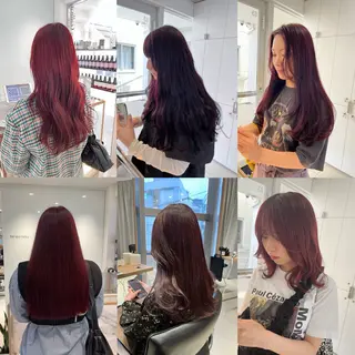 セミロング カラー stylist ◎RUKI.のヘアスタイル