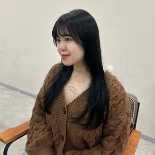 ロング MIDORI🌙 透明感/ベージュのヘアスタイル