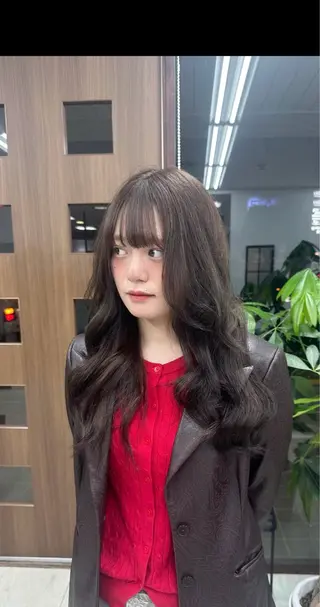 ロング 透明感カラー/暖色 木村 実来のヘアスタイル