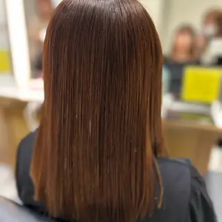 ミディアム ニュートラルカラー 🧊横田 さえのヘアスタイル