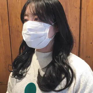 ロング 韓国ヘア 🇰🇷 RUKA 🩵🤍のヘアスタイル