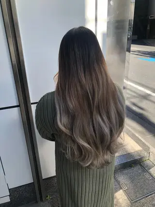 ロング カラー ニュアンスカラー🫧 加納のヘアスタイル