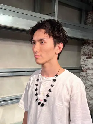 ミディアム カラー パーマ ヘアアレンジ SALOWIN恵比寿所属・ヘッドスパで脳を 整える✨chacoのヘアスタイル