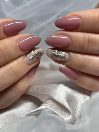 ネイル 認定講師/歴20年 パラジェル Growのネイルデザイン