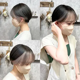 ショート カラー ⭐️ AYARI⭐️のヘアスタイル