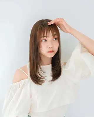 セミロング Rely 美空のヘアスタイル