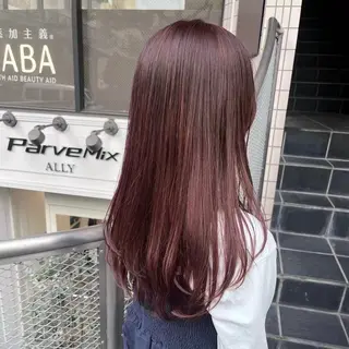 ロング カラー Parve Mix 森 美遥🇰🇷🩶のヘアスタイル
