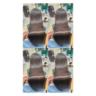 ロング カラー 髪質改善/縮毛矯正/ 韓国ヘア/店長敦士のヘアスタイル