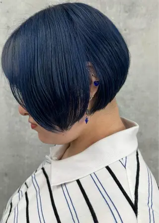 ショート 小顔ボブ/お悩み解決 /ボブパーマ/とういのヘアスタイル