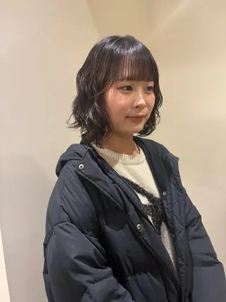 ミディアム natsuki /HUI 金山のヘアスタイル