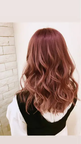 カラー 名古屋のピンク好き かずくん🦩のヘアスタイル