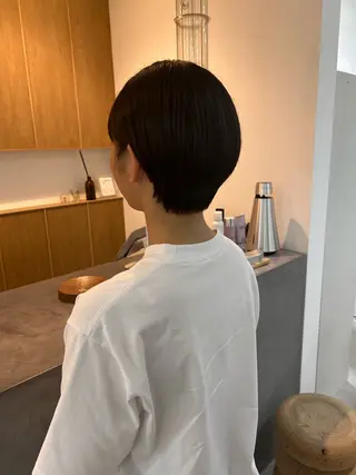 ショート Tommy所属・平田 知優のヘアスタイル