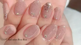 ミディアム ネイル ネイルスタジオ シェイクユアハンズのネイルデザイン