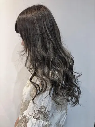 ロング カラー パーマ 🤍FUKUMURA 🤍のヘアスタイル