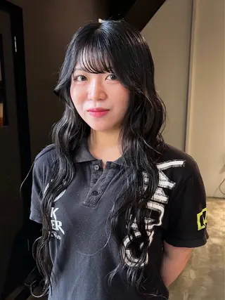 ロング カラー the　hinc所属・ひな🐥 ボブ/ハイトーン🫧のヘアスタイル