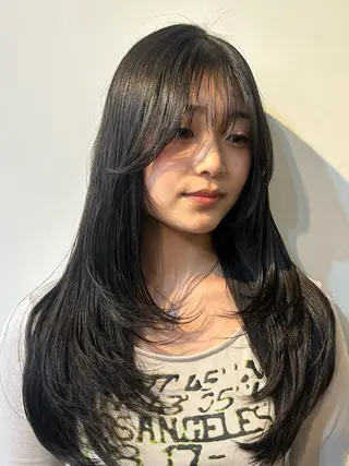 ロング ✂韓国レイヤー 🦋みやび🪽のヘアスタイル