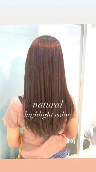 ロング カラー 似合わせカラー/艶 髪質改善/ヨシザキのヘアスタイル