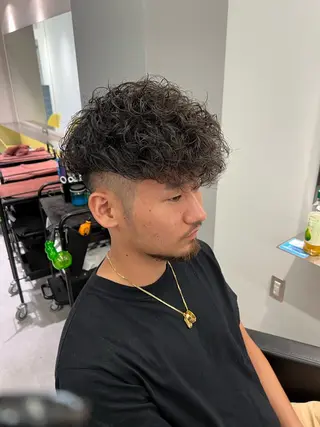 ショート パーマ特化美容師 佐藤壮流のヘアスタイル