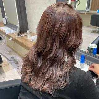 ロング カラー レイヤー/ハイトーン 🫧‪Erikaのヘアスタイル