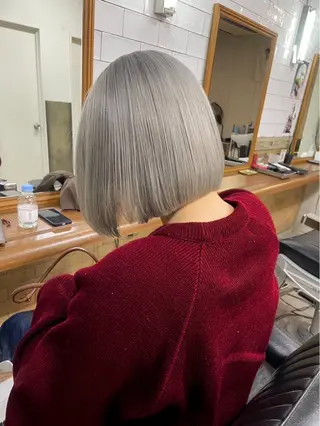 ミディアム メリケンビューティーパーラー所属・CHIHIRO メリケンビューティーのヘアスタイル