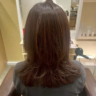 セミロング BE-AREA所属・藤村 ひよりのヘアスタイル