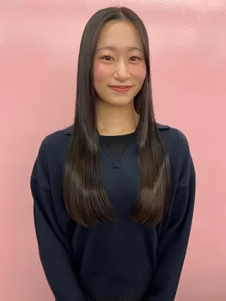 ロング KIJI所属・haruka /透明感カラーのヘアスタイル