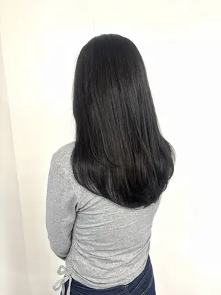 ロング カラーモデル募集/ 小山栞のヘアスタイル