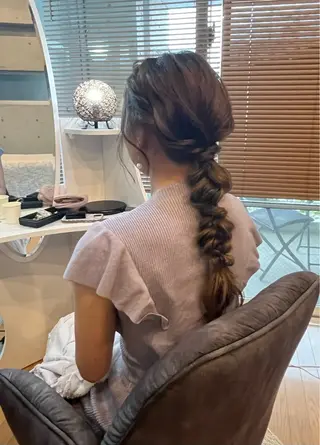 ヘアアレンジ .. monpaのヘアスタイル