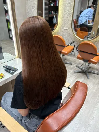 セミロング カラー PANOLA所属・🫟ツ カ🫟のヘアスタイル