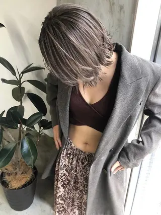 ロング レイヤー/暖色カラー /似合わせ/Moeのヘアスタイル