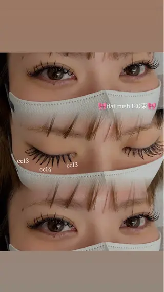 マツエク・マツパ sis_茅ヶ崎 SARINA💎のマツエク・マツパデザイン